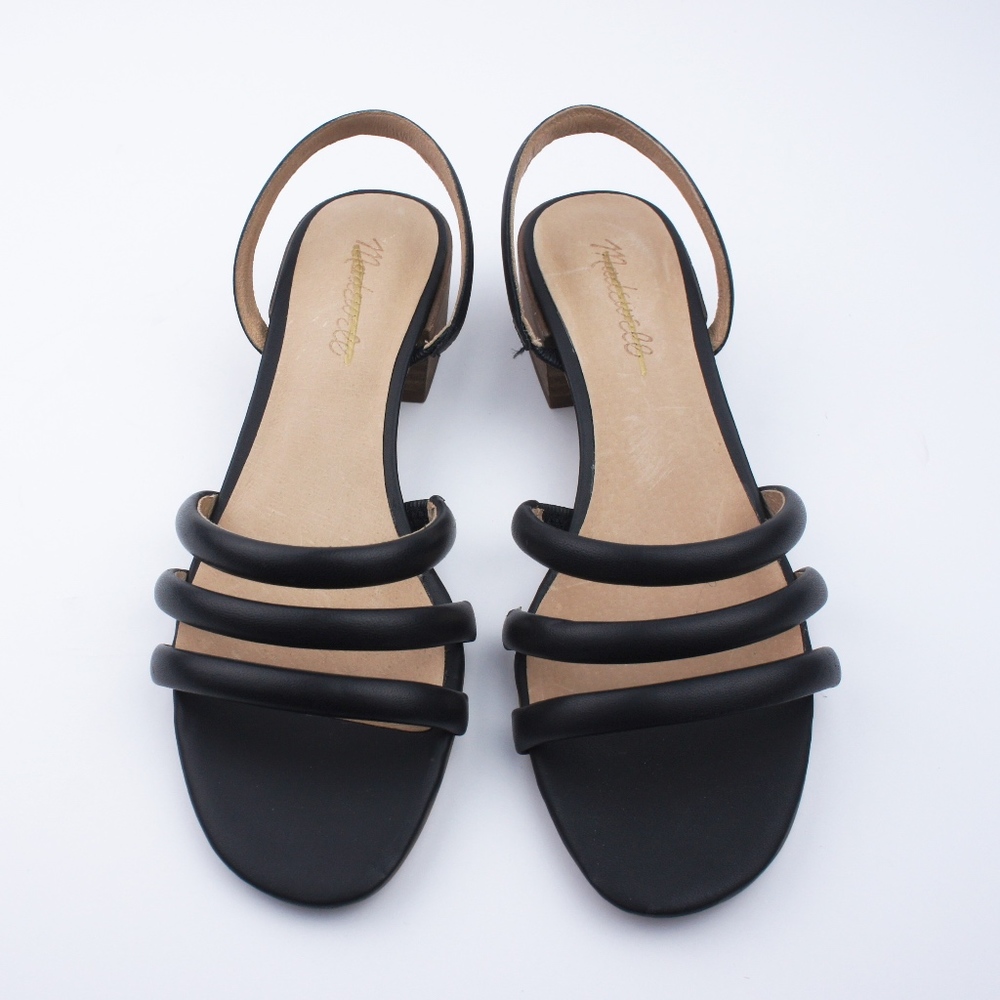 New MADEWELL The Addie Slingback Sandal in Leather - Picture 3 of 5